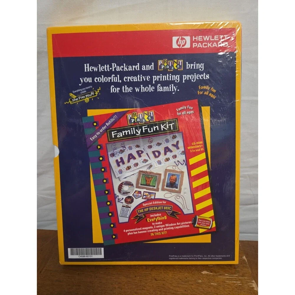 Hewlet Packard Home Project Kit 101 Dalmations Print Studio CD-ROM New Sealed